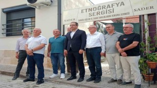 Kaymakam Dalak, SADERin etnografya sergisini inceledi