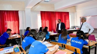 Kaymakam Dolu'dan Okul Ziyareti: Öğrencilerle Sohbet Etti