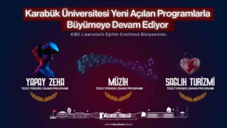 KBÜde yeni programlar açıldı