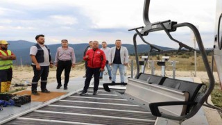 Keltepe Kayak Merkezi yeni sezona hazırlıklarına başladı