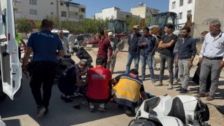 Kiliste 2 motosiklet çarpıştı: 2 yaralı