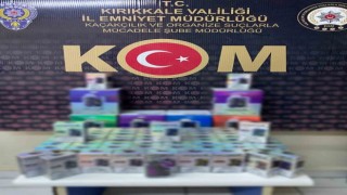 Kırıkkalede kaçak elektronik sigara bulunduran şahsa adli işlem