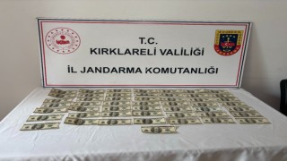 Kırklarelinde sahte para operasyonu: 5 bin dolar ele geçirildi