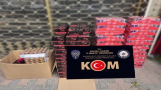 Kocaelide 940 paket gümrük kaçağı sigara ele geçirildi
