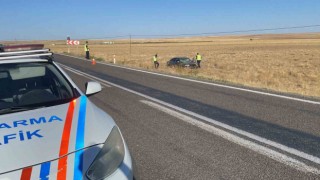 Konyada otomobil şarampole uçtu: 3 yaralı