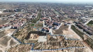 Konyanın en uzun bisiklet ve yürüyüş yolu Yelda Parkta