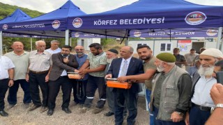 Körfezde yeni caminin temeli atıldı