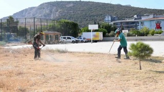Kuşadası Belediyesi okulları yeni eğitim yılına hazırlamaya devam ediyor