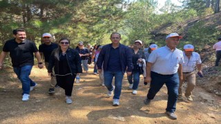 Kuyucakta doğa yürüyüşü gerçekleşti
