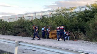 Kuzey Marmara Otoyolunda feci kaza... Takla atan araç metrelerce sürüklendi: 1 ölü, 5 yaralı