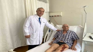 Lavabo açıcı bomba gibi patladı, vücudunun yüzde 40ı yanan 78 yaşındaki yaşlı adam dehşeti yaşadı
