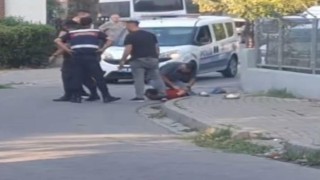 Lüleburgazda ‘dur ihtarına uymayan sürücü duvara çarptı