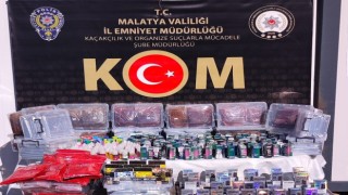 Malatyada kaçakçılık operasyonu