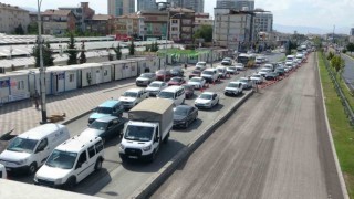Malatyada yol çalışmaları nedeniyle oluşan trafiğe tepki