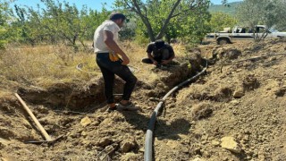 Manavgat Çaltepede eskiyen içme suyu şebekesi yenileniyor