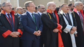 Manisada adli yıl düzenlenen törenle başladı