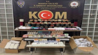 Manisada kaçak sigara operasyonu