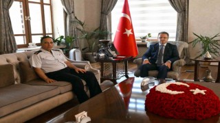 Manisanın yeni Jandarma Komutan Şen görevine başladı