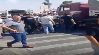Mardinde yolun karşısına geçerken tırın çarptığı çocuk yaralandı