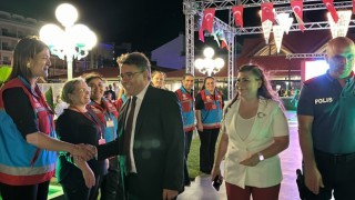 Marmariste gaziler ve şehit yakınları için yemek düzenlendi