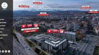 “Melikgazi 360” ile Melikgaziyi keşfetmek çok kolay
