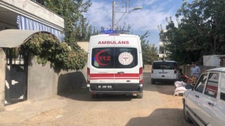 Merdivenlerden düşen işçi yaralandı