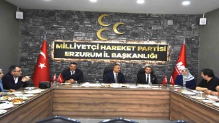 MHP İl Başkanı Yurdagül yeni hizmet binasını tanıttı