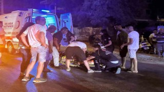 Milasta motosikletler kafa kafaya çarpıştı: 2 yaralı
