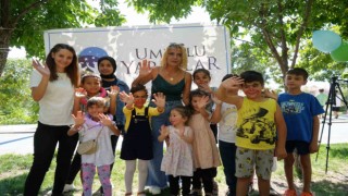 Minikler için düzenlenen etkinlik renkli anlara sahne oldu
