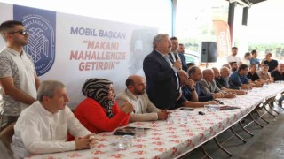 Mobil başkanın yeni durağı Selçuklu mahallesi oldu