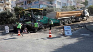 Mudanyada yollar yenileniyor