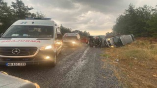 Muğlada 2 kaza, 1 ölü, 14 yaralı