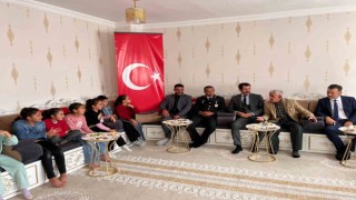 Muradiyede gaziler öğrencilerle bir araya geldi