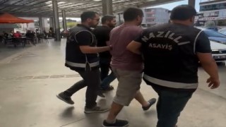 Nazillide 16 yıl hapis cezası ile aranan şahıs yakalandı