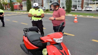 Nevşehirde motosiklet uygulaması: 98 motosiklet sürücüne ceza