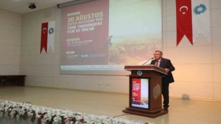Niğdede 30 Ağustos Zafer Bayramının Türk Tarihindeki Yeri ve Önemi Konferansı
