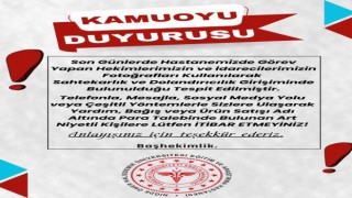 Niğdede dolandırıcılık girişimi uyarısı