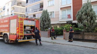 Ocakta tutuşan yağ ekipleri harekete geçirdi