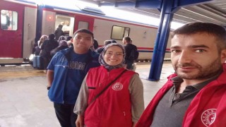 Öğrencilere sıcak karşılama