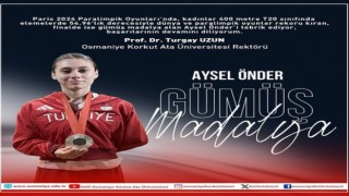OKÜ Rektörü Uzun'dan Başarılı Sporcuya Tebrik