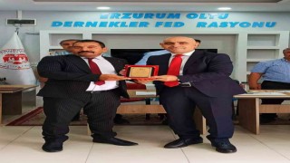 Oltu Dernekler Federasyonunda Hiçdurmaz dönemi başladı