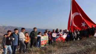 Oltu protokolü Sitare Dağına tırmandı