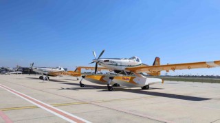Orman Genel Müdürlüğünün hava ve kara araçları İstanbul AirShowda sergilendi