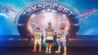 Ortaokul öğrencilerinden TEKNOFESTte birincilik