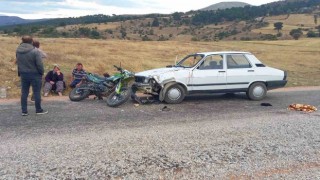 Osmancıkta meydana gelen trafik kazasında, 1 ölü