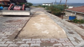 Osmanelinde asfalt ve parke çalışmaları yapıldı