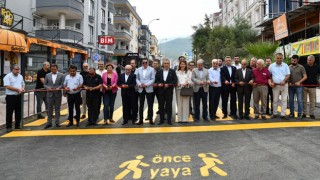 Osmaniye Belediyesi, Kafeler Caddesi'ni Yeniledi