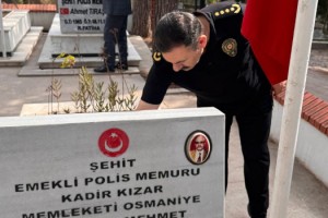 Osmaniye İl Emniyet Müdüründen Şehitlik Ziyareti