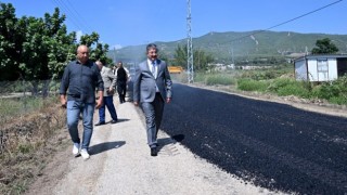 Osmaniye Köy Yollarında Asfaltlama Çalışmaları Devam Ediyor