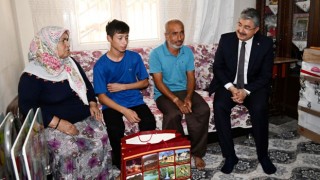 Osmaniye Valisi Yılmaz, İki Aileye Ziyarette Bulundu